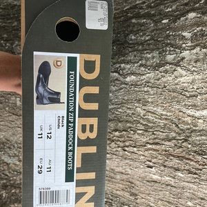 Girls Dublin Paddock Boots size 12